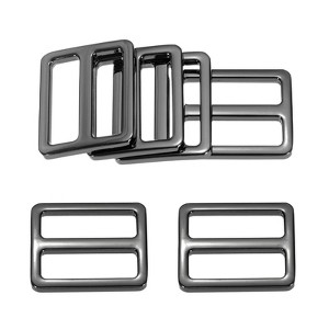Unique Bargains Zinc Alloy Durable Multipurpose Tri Glide Metal Buckles for Bags 6 Pcs - 1 of 4