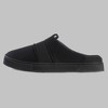 Isotoner Men's Emmett Microsuede & Canvas Hoodback Slippers - 2 of 4