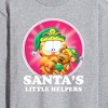 Men's - Garfield - Santas Little Helpers Long Sleeve Graphic T-Shirt - 2 of 4