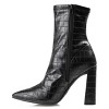 Journee Collection Women's Veralee Inside Zip Block Heel Booties - 2 of 4