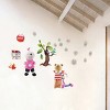 Slickblue Adorable Rabbit & Bear Wall Decals 13"x23.5", Waterproof Vinyl Stickers for Kids Rooms & Home Decor - 2 of 3