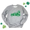 Simply Sage Market Women's Graphic Sweatshirt Shamrock Truck - 3 of 4