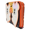 Loungefly Disney Mickey & Minnie - Floral Ghost Glow Zip Around Wallet - 3 of 4