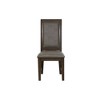New Classic Furniture, Cityscape Dining Chair-Walnut (Set of 2) - 4 of 4