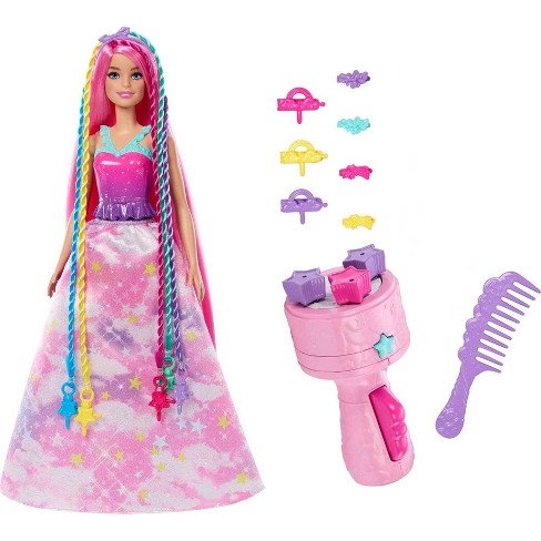 investering Pretentieloos efficiëntie Barbie Dreamtopia Twist 'n Style Doll And Accessories : Target