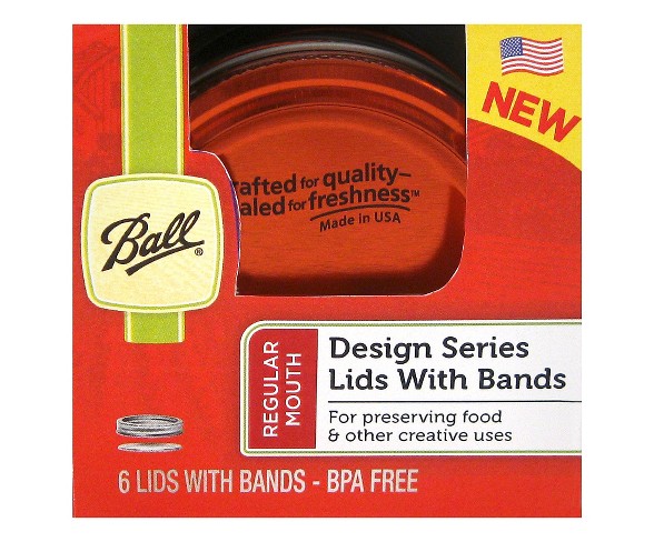 Canning Band And Lid Set Ball