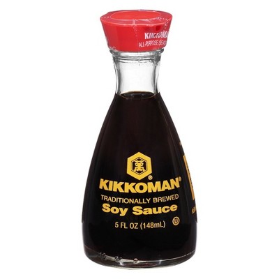 Kikkoman Traditionally Brewed Soy Sauce - 5 fl oz