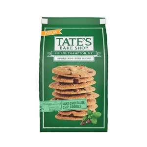 Tate's Bake Shop Mint Chocolate Chip Limited Edition - 6.5oz - 1 of 4