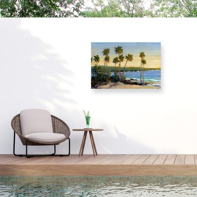 "Distant Shore Ii" Outdoor Canvas