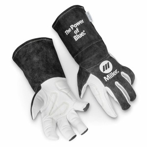 Miller Electric Classic Welding Gloves, Gauntlet Cuff, Wing Thumb, Premium Sheepskin, M, 1 PR - 1 of 1