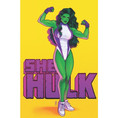 She-Hulk by Rainbow Rowell Omnibus Jen Bartel Cover - by  Rainbow Rowell & Marvel Various (Hardcover)