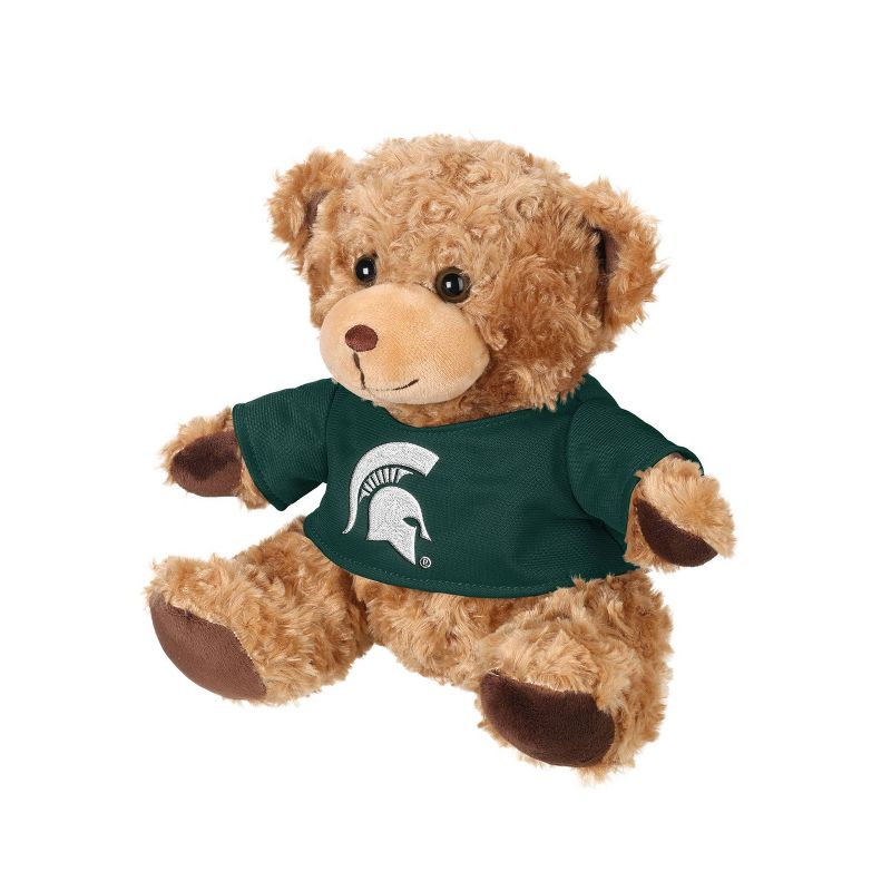10&#34; NCAA Michigan State Spartans Shirt Bear with Kit, 2 of 4