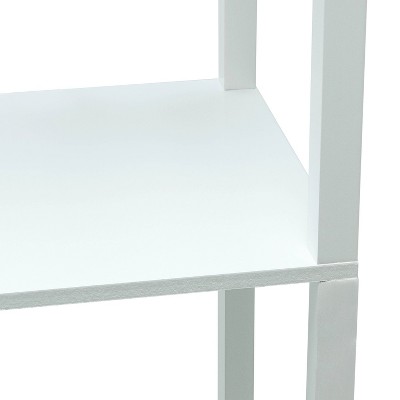 Classix White 62.5" 3-Tier Shelf Floor Lamp with LED Bulb