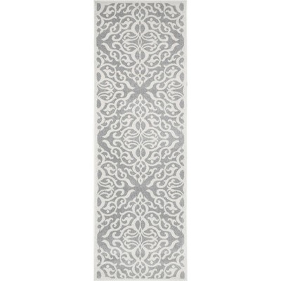 Nuloom Jaime Vintage Trellis Area Rug, Runner 2' 8" x 12', Gray