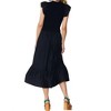 Women's Ruffled Sleeve Midi Dress - current air - 4 of 4