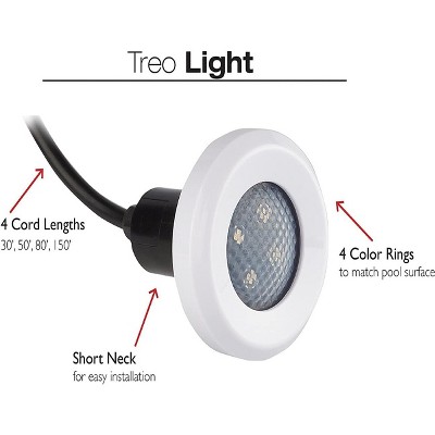 Treo 50' Cord RGB LED Pool Light