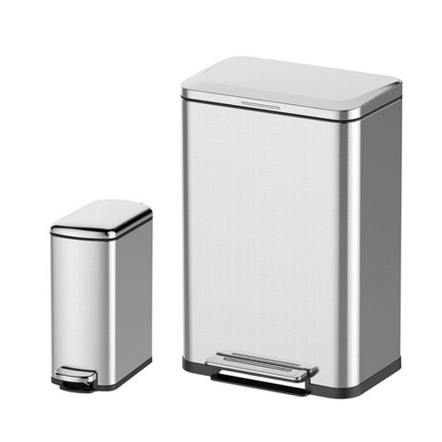 13 gallon stainless steel trash can target