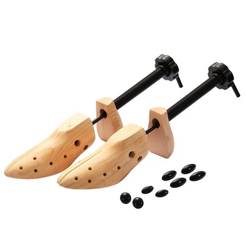 Imountek 2 piece Adjustable Wooden Shoe Stretcher 2 way Expander For Length And Width Perfect For Men Women Natural Target