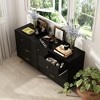 Famapy Modern 7 Drawers Dresser with Gold Metal Legs - 4 of 4