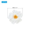 Unique Bargains Hawaiian Artificial DIY Foam Flowers 16 Pcs - 2 of 4