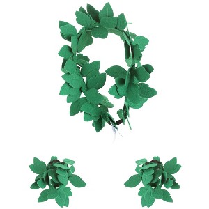 HalloweenCostumes.com One Size Fits Most Girl Girl's Disney Lilo and Stitch Headband and Wrist Cuffs Costume Kit Accessory,  Green - 1 of 4