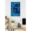 Trends International NFL Tennessee Titans - Logo 25 Framed Wall Poster Prints - 2 of 4