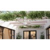 Urban Ambiance Luxury Urban Loft Indoor / Outdoor Ceiling Fan,  16.8"H x 72"W,  White, UHP9052 - 3 of 4