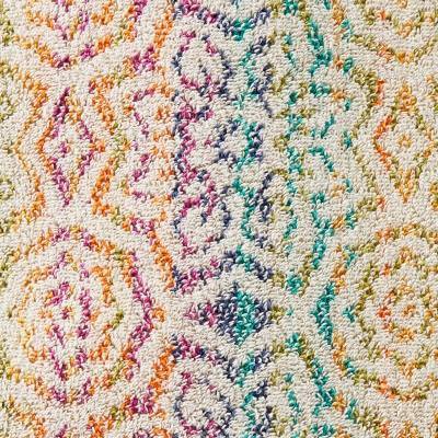 Rhapsody Multicolor Cotton Jacquard Bath Towel 27" x 50"