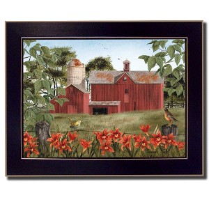Gulches Series "Summer Days" in by Billy Jacobs 1 Piece Black Frame Print Seasonal Home Decor Poster Art Print 26 in. x 1 in. - 1 of 4
