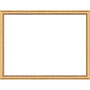 Amanti Art Salon Scoop Gold Framed Dry Erase Magnetic Board - 1 of 4