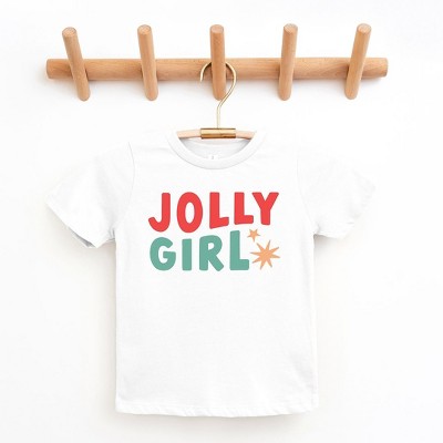 The Juniper Shop Jolly Girl Star Toddler Short Sleeve Tee