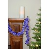 Northlight 600" Festive Wide Cut  Garland - Blue/White - 3 of 3