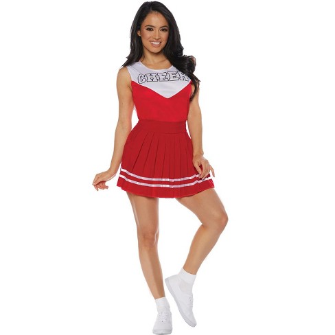 Underwraps Cheer Women's Costume (red) : Target