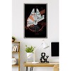Trends International Star Wars: Power Of The Force - Millennium Falcon Framed Wall Poster Prints - 2 of 4