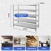 Stainless Steel Shelves,72 in Storage Shelf 5-Tier Heavy Duty Storage Rack - 2 of 4