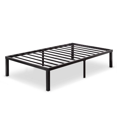 target black metal bed frame