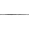 Black Bow Jewelry 1.3mm, 14k White Gold, Diamond Cut Rope Chain Anklet or Bracelet - 2 of 4