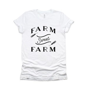 Simply Sage Market Women's Farm Sweet Farm Short Sleeve Graphic Tee - 1 of 4
