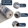 Washable Area Rug, Soft Fluffy Abstract Floor Carpet, Plush Accent Mat for Living Room Bedroom Kitchen Dining Room Office Nursery - 2 of 4