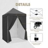 EAGLE PEAK 5x5 FT Pop up Canopy Instant Portable Tent with 4-Side Wall Panels - 4 of 4