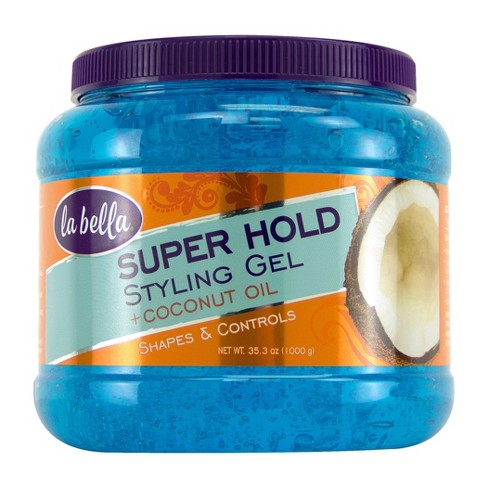 La Bella Super Hold Styling Gel + Coconut Gel  : Target