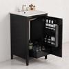 Mshliw 20.3 Inch Bathroom Vanity with Sink, Freestanding Cabinet with Soft Close Door, Drawer and Door Shelf - 2 of 4