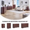 Farmhouse Dresser for Bedroom, Rustic Wood Chest of Drawers for Bedroom - 3 of 4