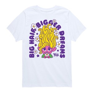 Boys' - Trolls - Big Hair Bigger Dreams Viva Short Sleeve Graphic T-Shirt - 1 of 4