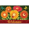 Briarwood Lane Spring Doormat 30x18 Indoor Outdoor Colorful Daisies For Spring Doormat - 3 of 4