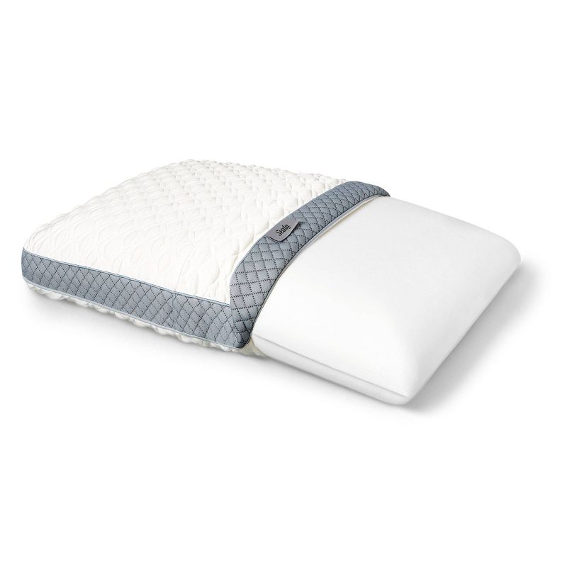 Standard Molded Memory Foam Bed Pillow - Sealy, 4 of 8