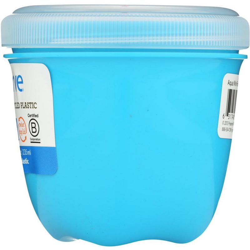 Preserve Mini Food Storage Container Blue - Case of 12/8 oz, 4 of 6