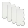 Saro Lifestyle Scalloped Hem Napkin (Set of 4) - 2 of 4