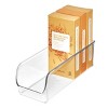 iDesign Narrow Pantry Bin for Kitchen Storage - Set of 4 - Clear - 4 of 4