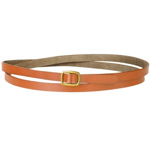 INSPIRE CHIC Women's Adjustable Skinny Leather Fashion Narrow Minimalism Waist Belt - 1 of 4